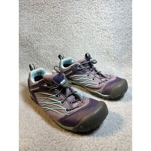 NEW Keen Hiking Shoes Chandler CNX Womens 6-1/2 Yth 5 Mesh Blue Purple Outdoor
